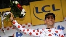 Tour de France Polka Dot Jersey Winner Warren Barguil‬