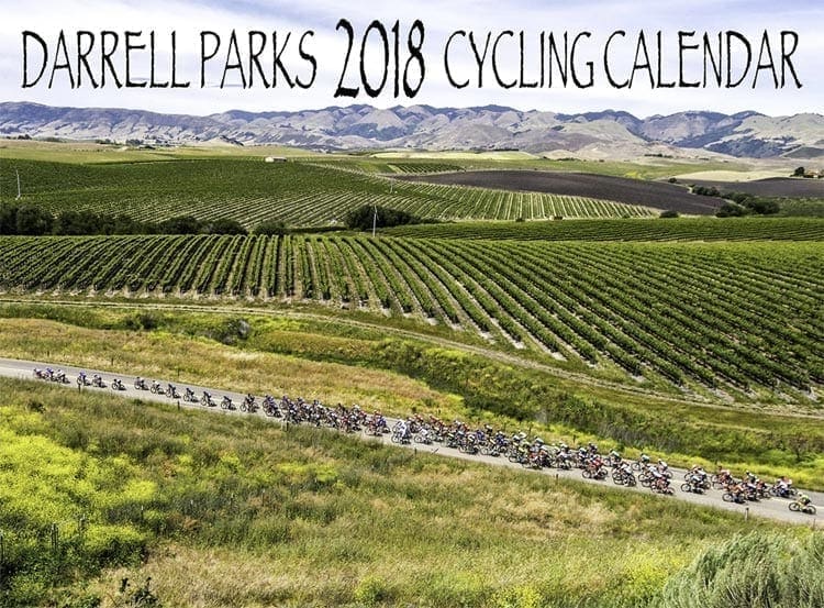 Photographer Darrell Parks’ 2018 Cycling Calendar
