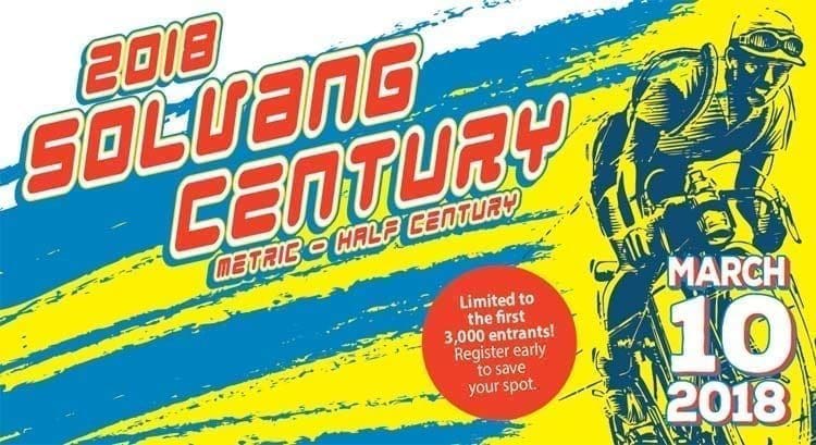 Solvang Century, Metric & Half Century Ride