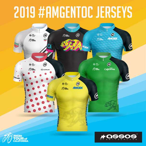 2019 Amgen Tour of California Assos Jerseys