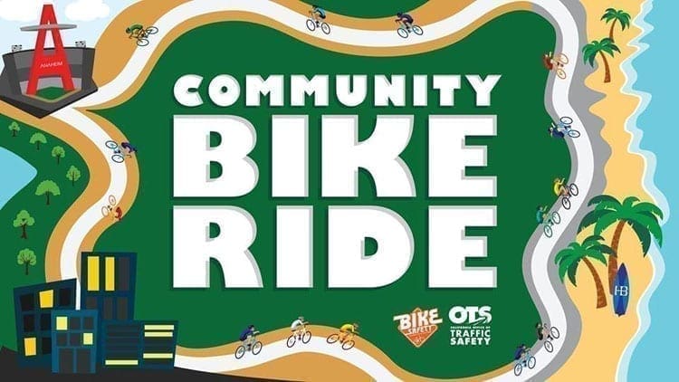 Anaheim Police Department Community Bike Ride and Share the Road Video
