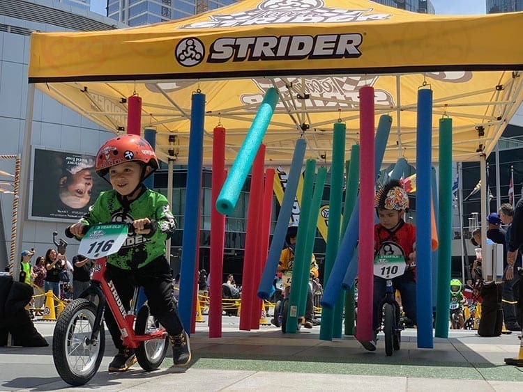Strider Cup race series at L.A. Live