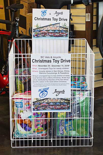 SC Velo INcycle Toy Drive