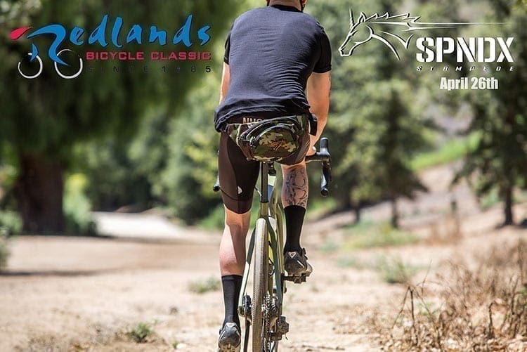SPNDX Stampede Gravel Partners with Redlands Bicycle Classic