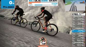 Virtual Haute Route Stage 1