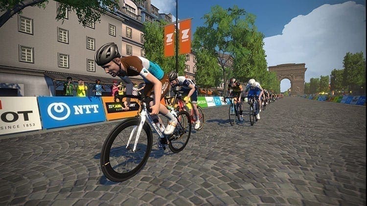 Zwift Virtual Tour de France