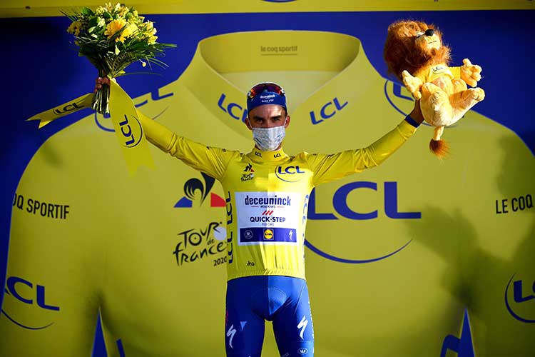 Tour de France: Julian Alaphilippe Wins Stage 2 in Nice