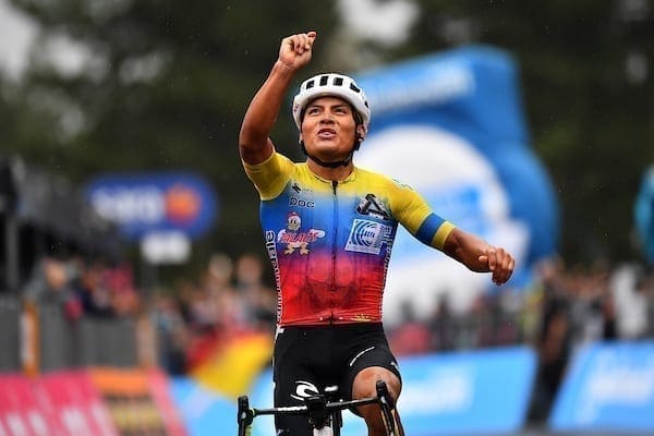Mount Etna proved the perfect launchpad for Jonathan Caicedo to take flight and pull off his first Grand Tour victory on stage three of the Giro d’Italia