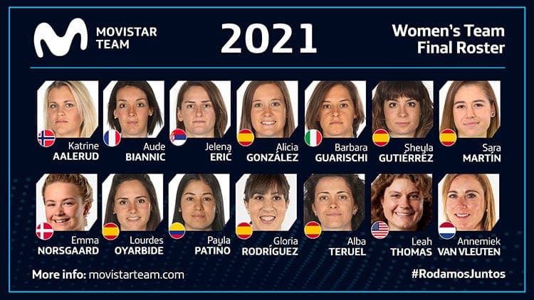 Movistar Team's women's program