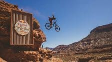 Women Mountain Bike Freeriders at Red Bull Formation