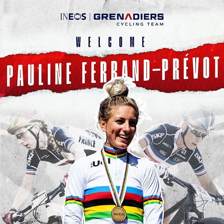 Pauline Ferrand-Prévot joins INEOS Grenadiers’ off-road roster