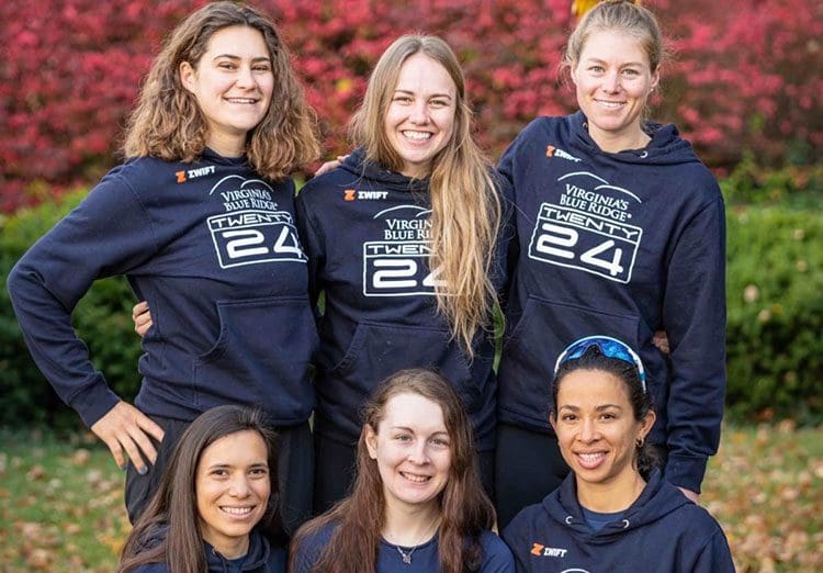 Virginia's Blue Ridge TWENTY24 roster features a diverse squad of track, mountain biking, gravel, Zwift eSports, and para-cycling athletes.