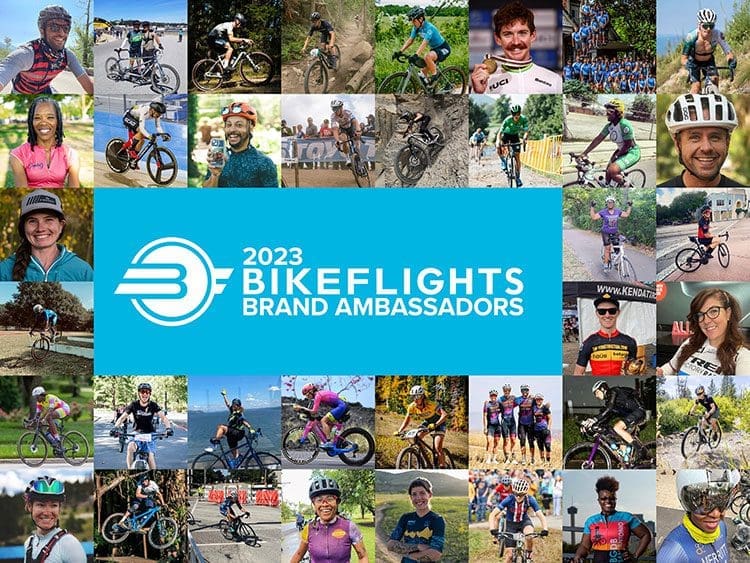 The BikeFlights Program Supports 36 Individual Cyclists and Two Teams