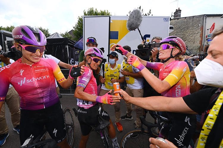 For the first time in the history of women's cycling, a behind-the-scenes docu-series has been produced on a top team.
