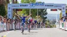The Highland Circuit Race kicked off the 2024 Redlands Bicycle Classic with wins by Mara Roldan and Tyler Stites.