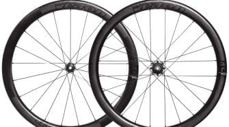 Looking for an upgrade? Check out our review of Vision’s Metron 45 SL Disc Wheels. These wheels offer a winning combination of lightness, stiffness, and aero performance.