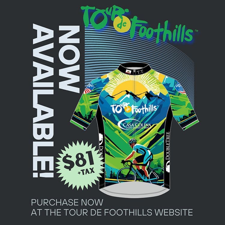 Tour de Foothills - Jersey + Ride Combo