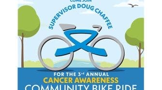 Join Orange Couny Supervisor Doug Chaffee on Sept 27 at Tri-City Regional Park in Placentia for the Cancer Awareness Community Bike Event