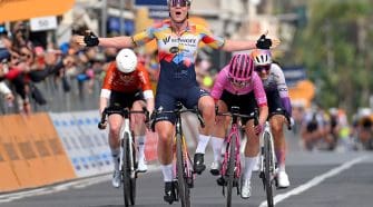 Watch the action from the Pro Men's and Women's race at the 2026 Milan-San Remo, featuring iconic climbs and a dramatic finish.