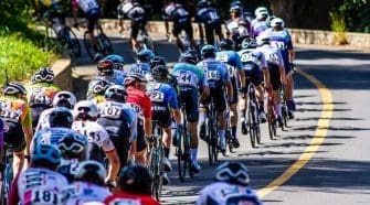Highlights and video of the 2026 USA Cycling Pro Road National Championships featuring elite men's and women's road race and criterium.