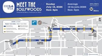 CicLAvia Meet the Hollywoods is back on July 19. Join us for a car-free celebration with fun activities for everyone!